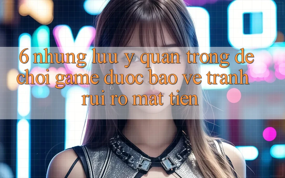 6. Những Lưu Ý Quan Trọng Để Chơi Game Được bảo vệ, Tránh Rủi Ro Mất Tiền