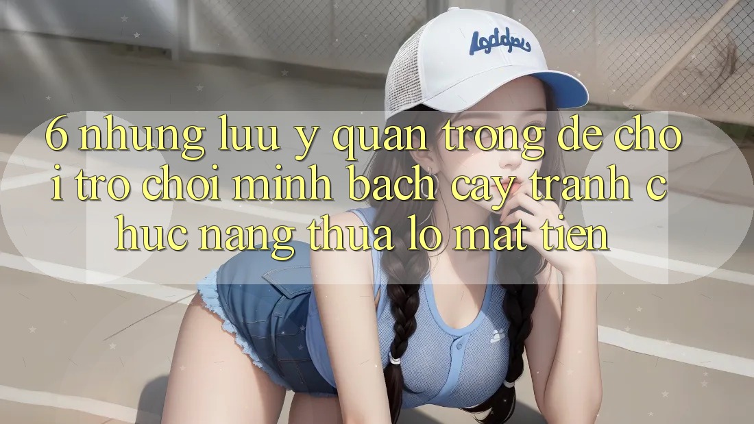 6. Những Lưu Ý Quan Trọng Để Chơi Trò chơi Minh bạch cậy, Tránh Chức năng thua lỗ Mất Tiền