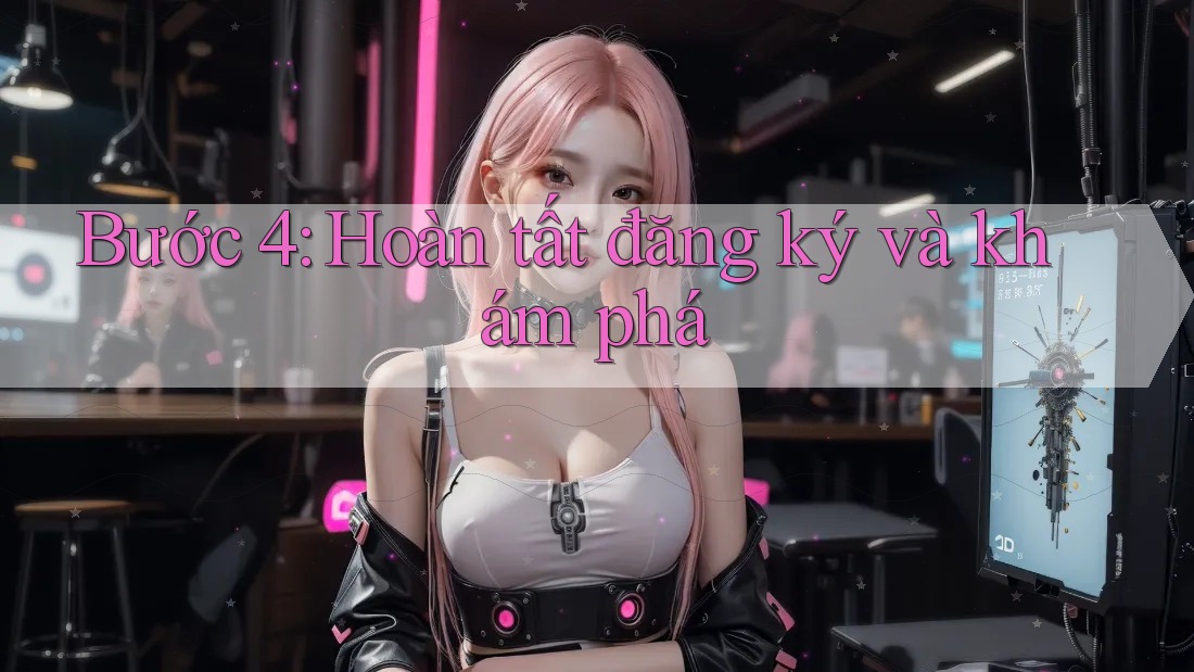 Bước 4: Hoàn tất đăng ký và khám phá