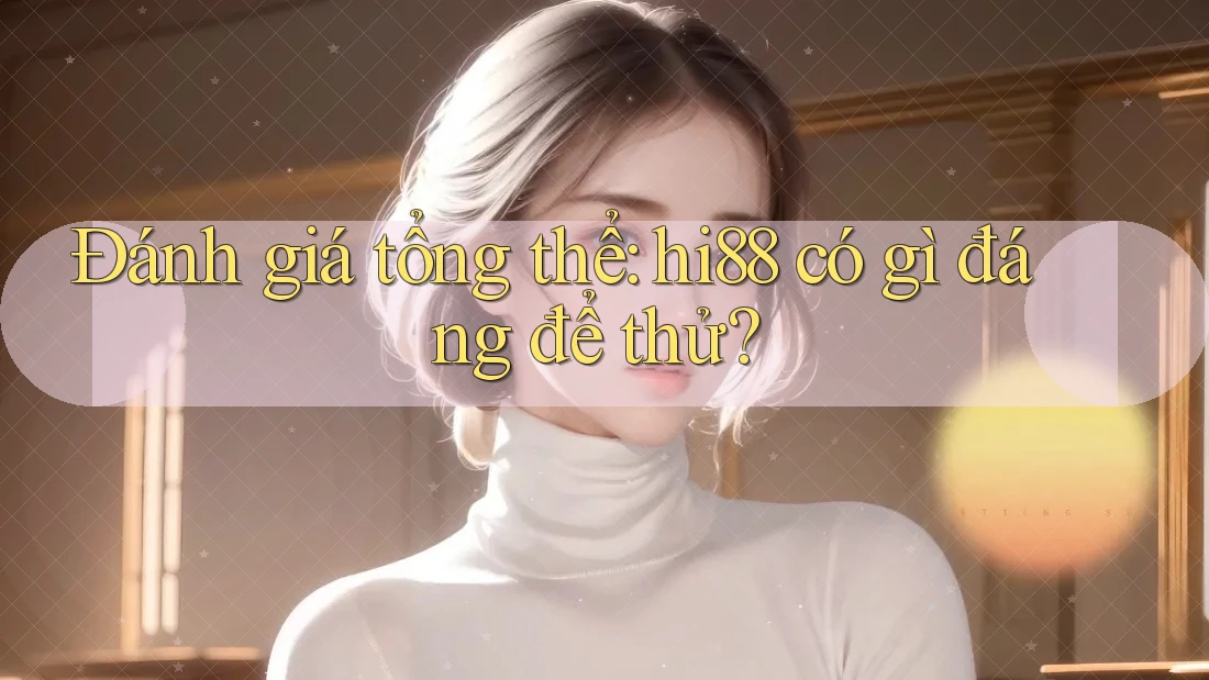 Đánh giá tổng thể: hi88 có gì đáng để thử?