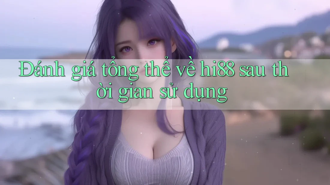 Đánh giá tổng thể về hi88 sau thời gian sử dụng