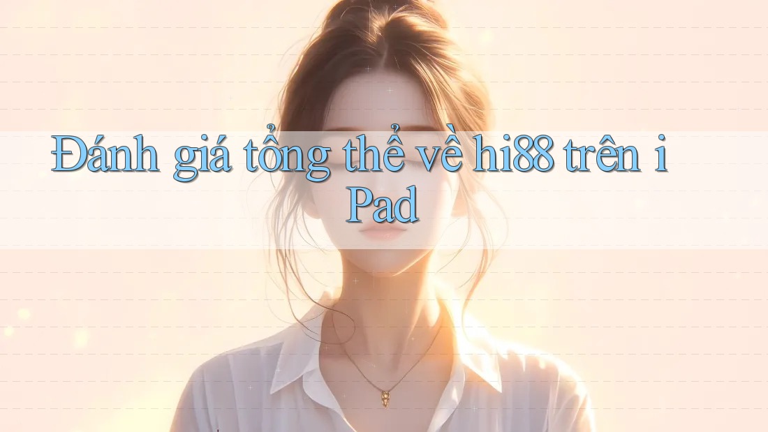 Đánh giá tổng thể về hi88 trên iPad