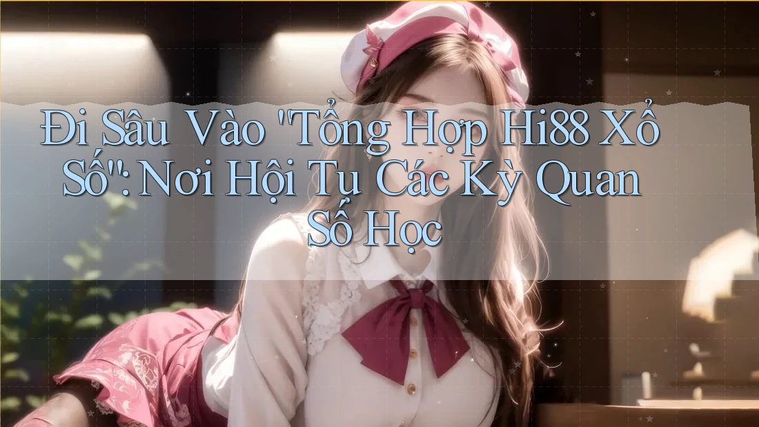Đi Sâu Vào “Tổng Hợp Hi88 Xổ Số”: Nơi Hội Tụ Các Kỳ Quan Số Học