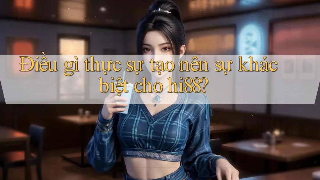 Điều gì thực sự tạo nên sự khác biệt cho hi88?