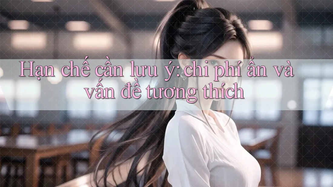 Hạn chế cần lưu ý: chi phí ẩn và vấn đề tương thích