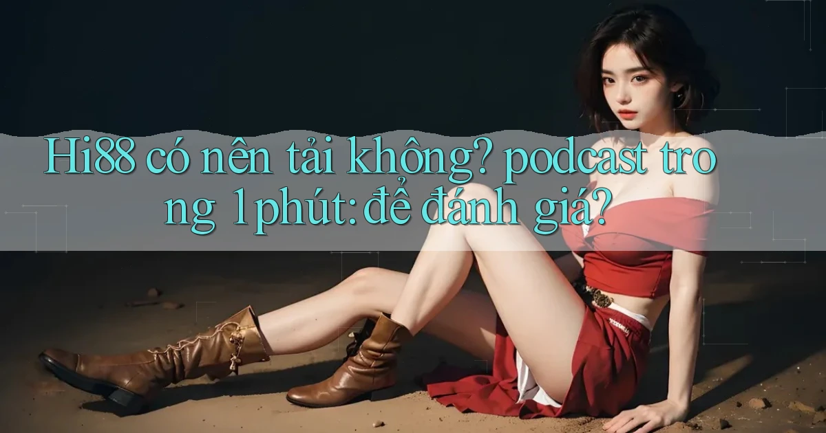 Hi88 có nên tải không podcast trong 1 phút để đánh giá
