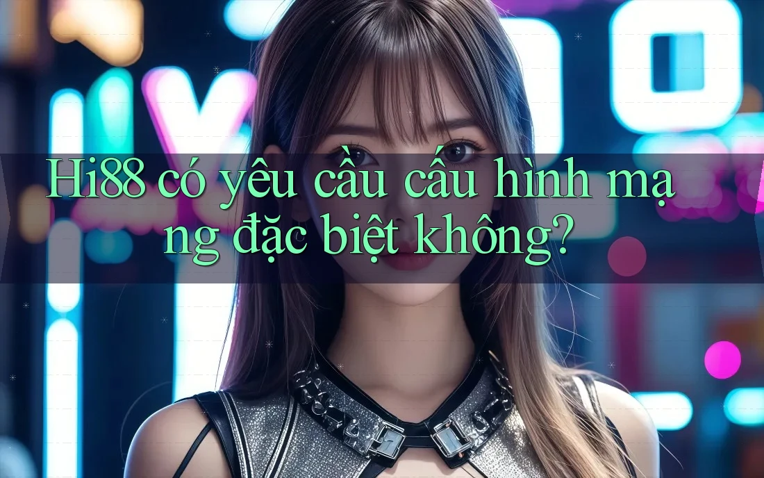 Hi88 có yêu cầu cấu hình mạng đặc biệt không?