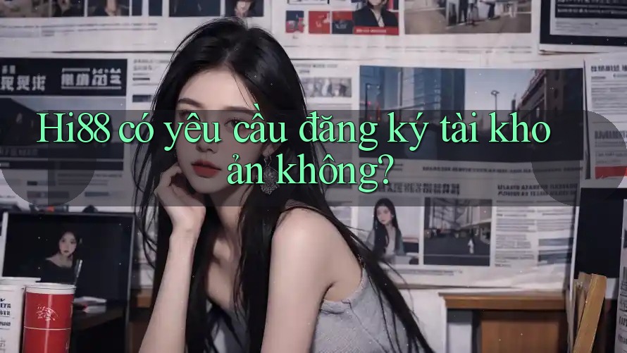Hi88 có yêu cầu đăng ký tài khoản không?