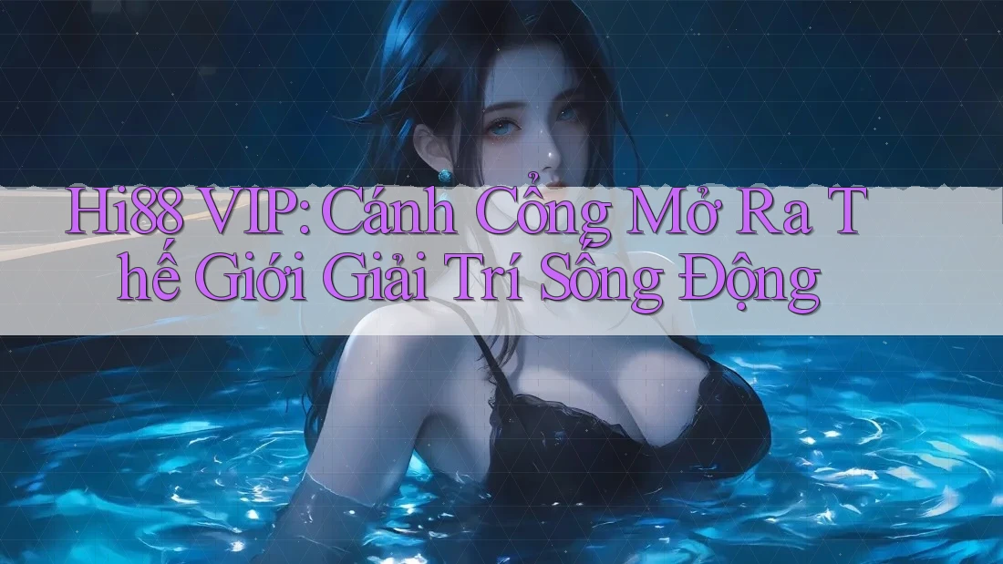Hi88 VIP: Cánh Cổng Mở Ra Thế Giới Giải Trí Sống Động