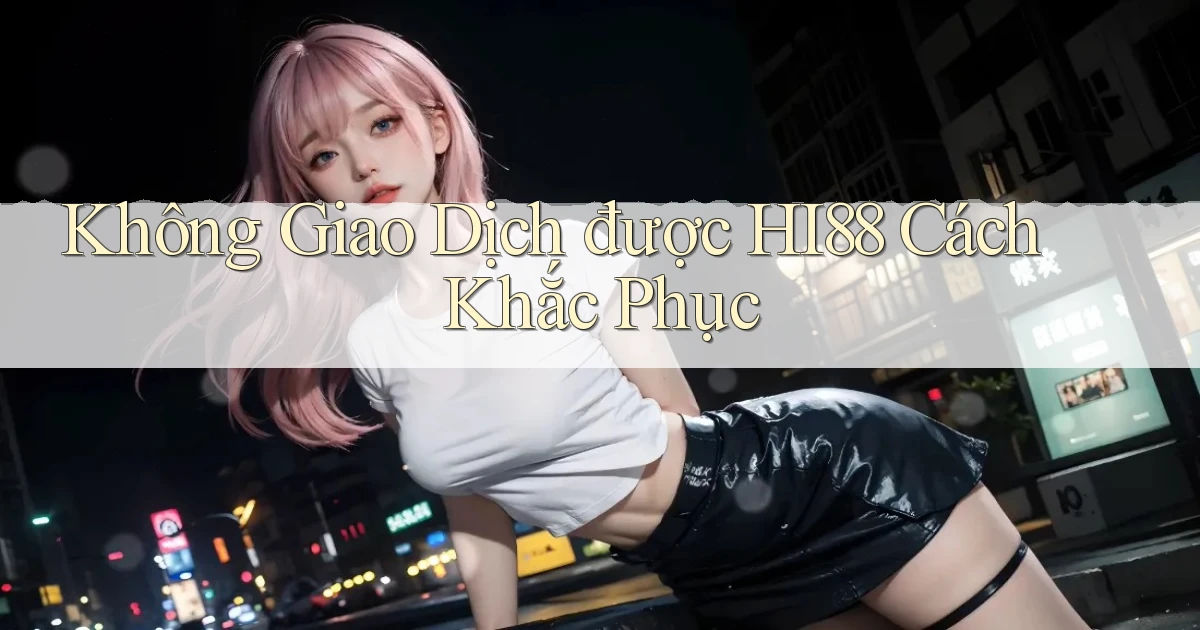 không giao dịch được hi88 cách khắc phục