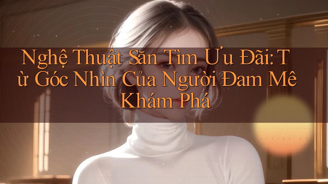 Nghệ Thuật Săn Tìm Ưu Đãi: Từ Góc Nhìn Của Người Đam Mê Khám Phá