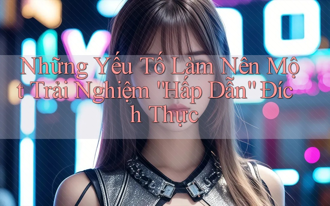 Những Yếu Tố Làm Nên Một Trải Nghiệm “Hấp Dẫn” Đích Thực