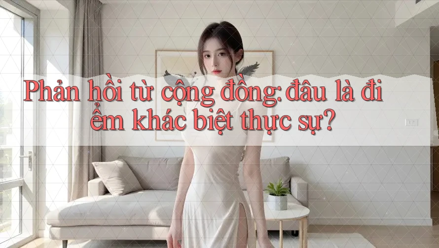 Phản hồi từ cộng đồng: đâu là điểm khác biệt thực sự?
