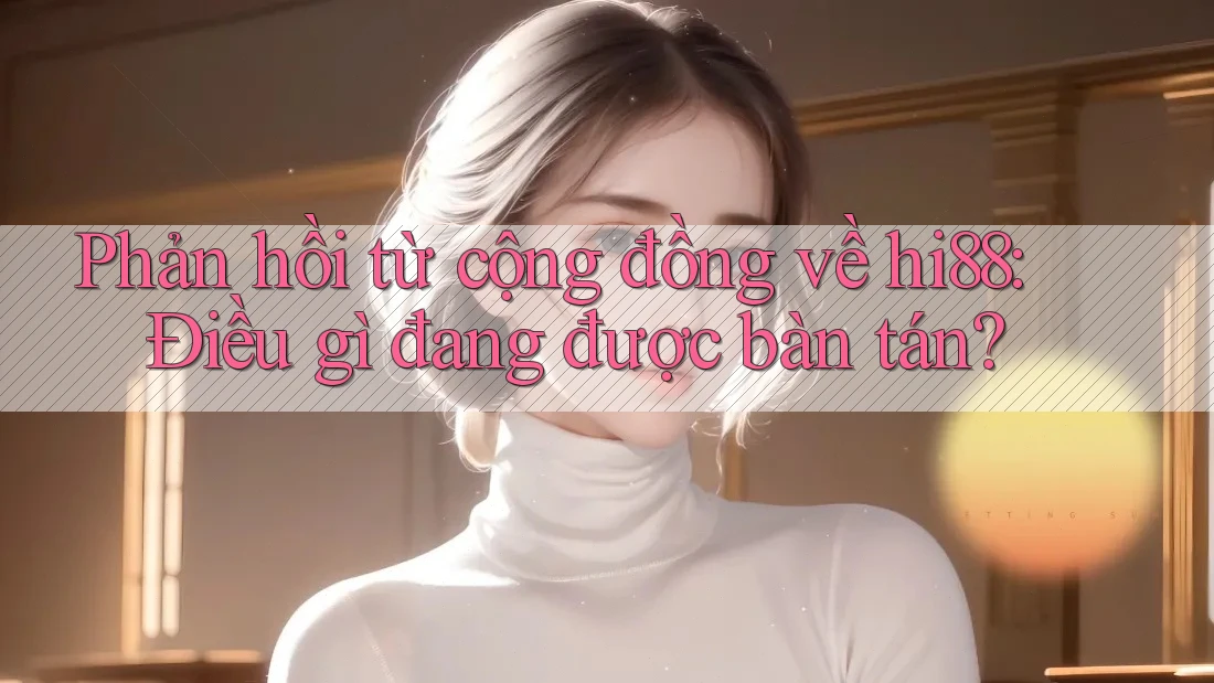 Phản hồi từ cộng đồng về hi88: Điều gì đang được bàn tán?