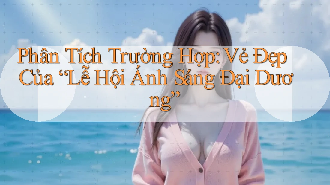 Phân Tích Trường Hợp: Vẻ Đẹp Của “Lễ Hội Ánh Sáng Đại Dương”