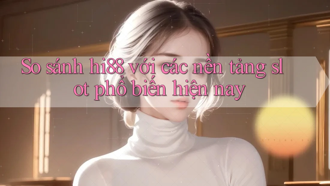 So sánh hi88 với các nền tảng slot phổ biến hiện nay