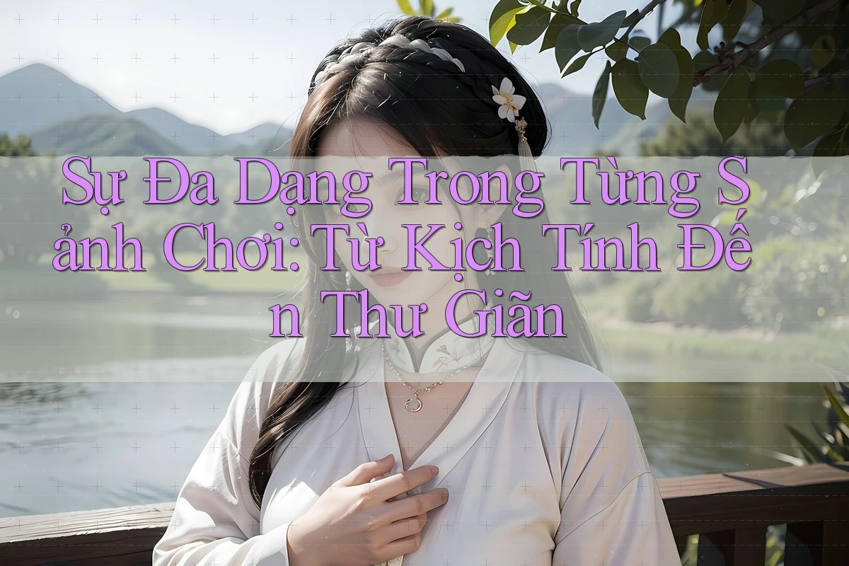 Sự Đa Dạng Trong Từng Sảnh Chơi: Từ Kịch Tính Đến Thư Giãn