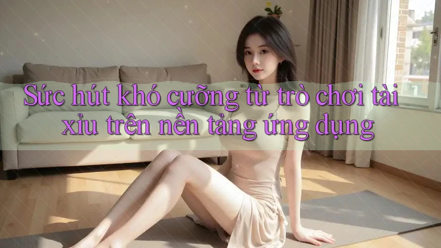 Sức hút khó cưỡng từ trò chơi tài xỉu trên nền tảng ứng dụng