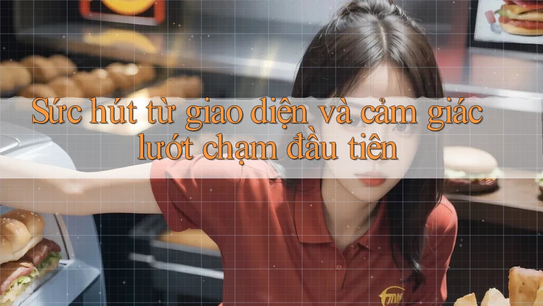 Sức hút từ giao diện và cảm giác lướt chạm đầu tiên