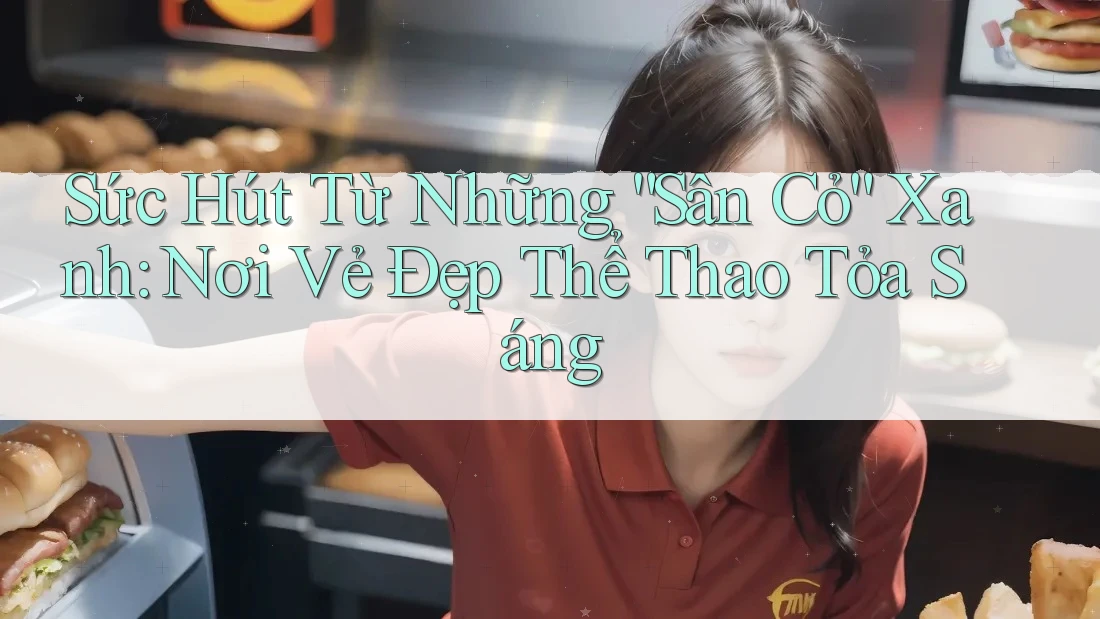 Sức Hút Từ Những “Sân Cỏ” Xanh: Nơi Vẻ Đẹp Thể Thao Tỏa Sáng