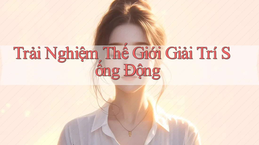Trải Nghiệm Thế Giới Giải Trí Sống Động