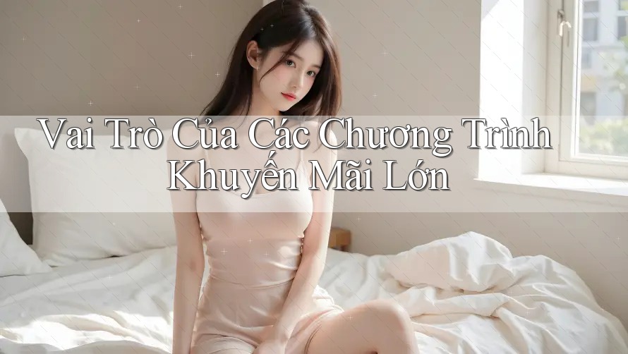 Vai Trò Của Các Chương Trình Khuyến Mãi Lớn Vai Trò Của Các Chương Trình Khuyến Mãi Lớn