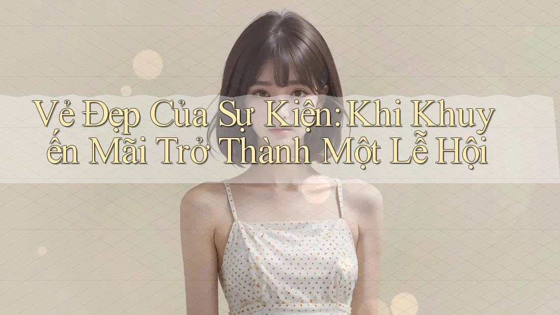 Vẻ Đẹp Của Sự Kiện: Khi Khuyến Mãi Trở Thành Một Lễ Hội