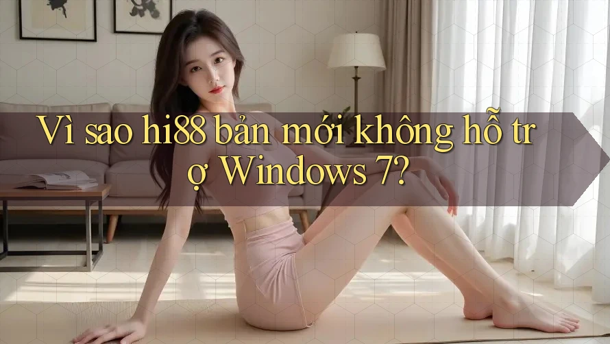 Vì sao hi88 bản mới không hỗ trợ Windows 7?